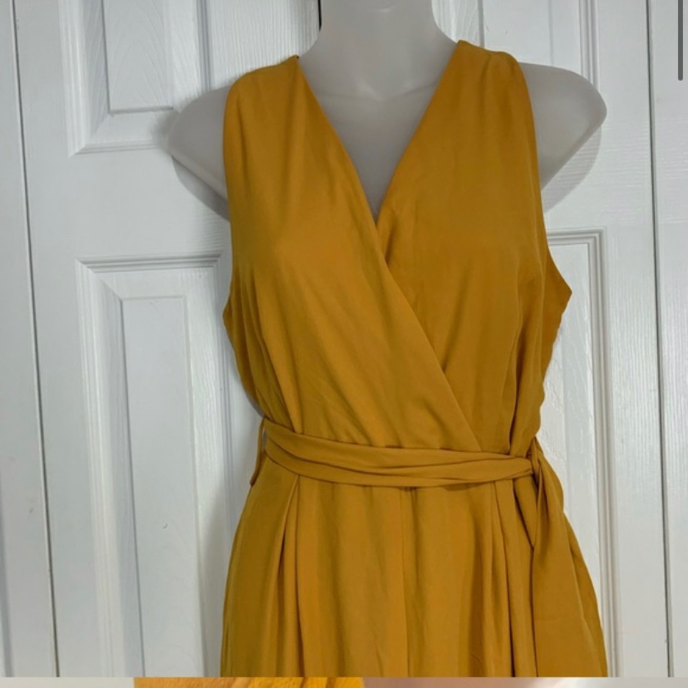 Mustard jumpsuit